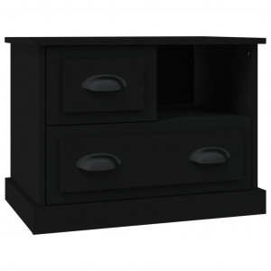 Mesa de cabeceira 60x39x45 cm preto H