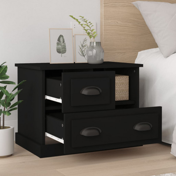 Mesa de cabeceira 60x39x45 cm preto M 3