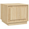 Mesa de centro madera contrachapada roble Sonoma 51x50x44 cm 2