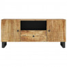 Mueble de TV madera mango y madera contrachapada 105x33.5x46 cm 4