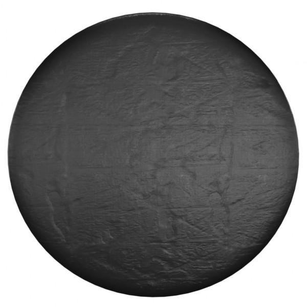 Funda para muebles de jardín 10 ojales redonda Ø230x90 cm M 4