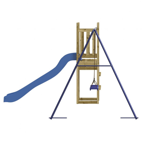 Conjunto de brincar para exterior madeira de pinho impregnada M 5