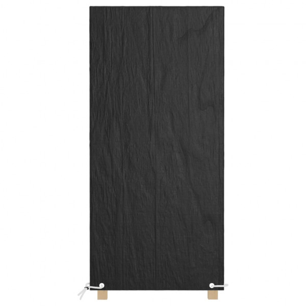Capas cadeiras jardim 2 pcs 8 ilhós 75x70x140 cm polietileno M 2