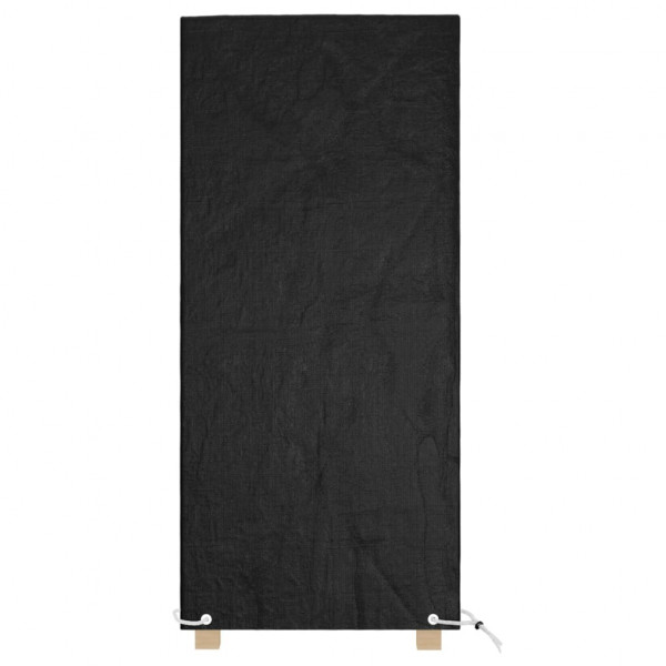 Capas cadeiras jardim 2 pcs 8 ilhós 75x70x140 cm polietileno M 3