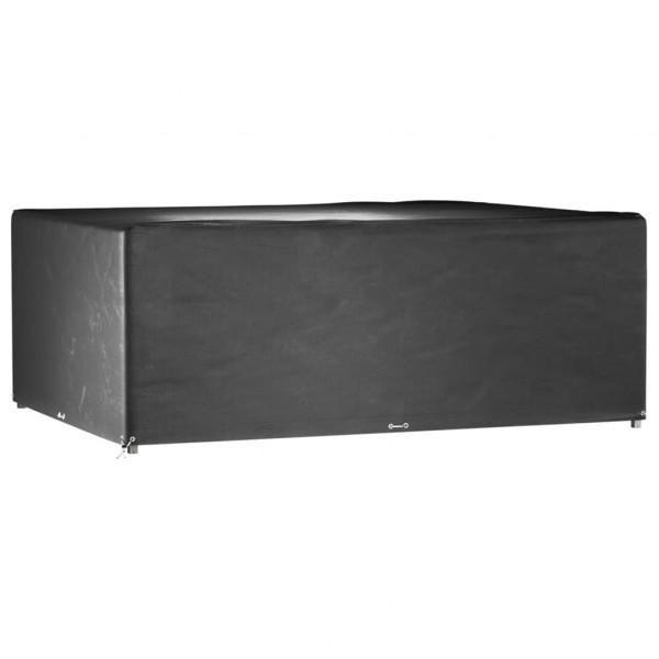 Capas móveis de jardim 2 pcs 16 ilhós 300x250x90 cm retangular M 2