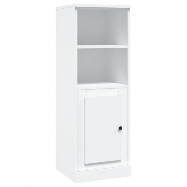 Aparador alto madera contrachapada blanco 36x35.5x103.5 cm M 2