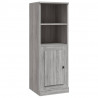 Aparador alto madera contrachapada gris Sonoma 36x35.5x103.5 cm 2