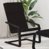 Sillón de relax de tela negro 1