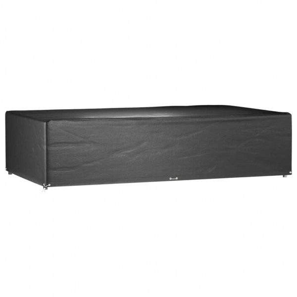 Capas p/ mobília jardim 2 pcs 12 ilhós 315x180x75 cm retangular M 2