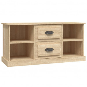 Mueble para TV madera contrachapada roble Sonoma 99.5x35.5x48cm H
