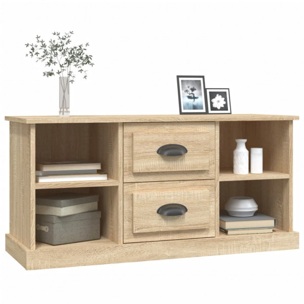 Mueble para TV madera contrachapada roble Sonoma 99.5x35.5x48cm M 4