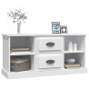 Mueble para TV madera contrachapada blanco 99.5x35.5x48 cm 4