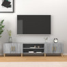 Mueble para TV madera contrachapada gris Sonoma 180x31.5x40 cm 1