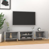 Mueble para TV madera contrachapada gris Sonoma 180x31.5x40 cm 3