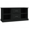 Mueble para TV madera contrachapada negro 99.5x35.5x48 cm 2