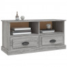 Mueble para TV madera contrachapada gris Sonoma 93x35.5x45 cm 4