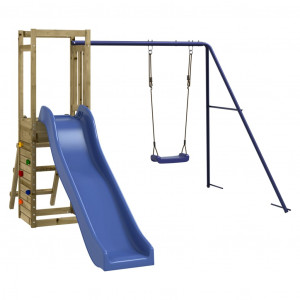 Conjunto de brincar para exterior madeira de pinho impregnada H