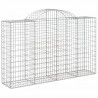 Cestos gabião arqueados 15pcs 200x50x120/140 ferro galvanizado 3