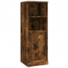 Aparador alto madera contrachapada roble humo 36x35.5x103.5 cm 2