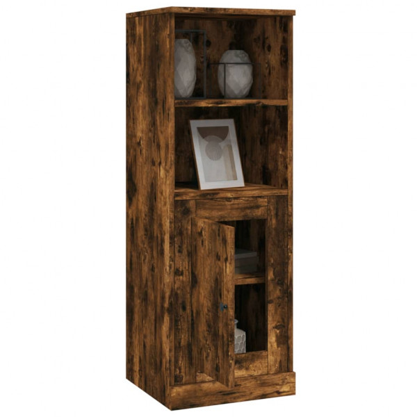 Aparador alto madera contrachapada roble humo 36x35.5x103.5 cm M 5