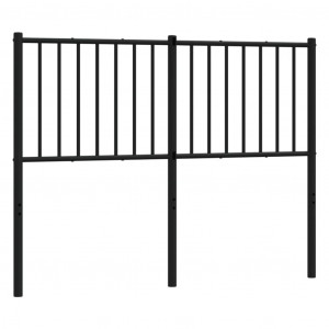 Cabecero de metal negro 120 cm H
