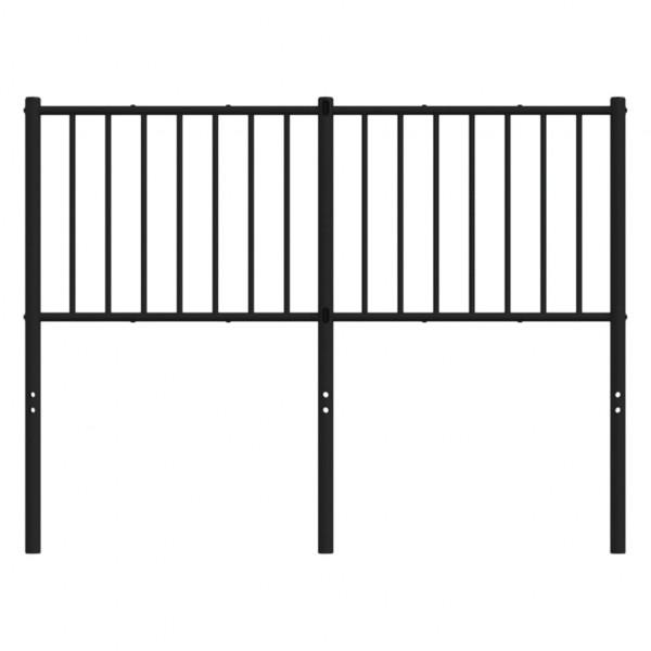 Cabeceira de cama 120 cm metal preto M 3