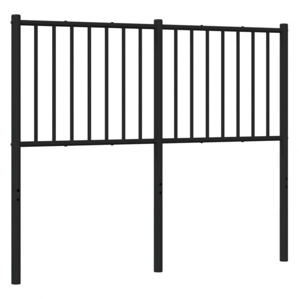 Cabeceira de cama 120 cm metal preto M 5