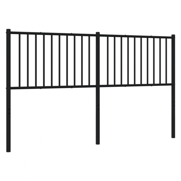 Cabeceira de cama 160 cm metal preto M 5