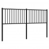 Cabeceira de cama 160 cm metal preto 5