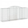 Cestos gabião arqueados 11pcs 300x50x120/140 ferro galvanizado 3