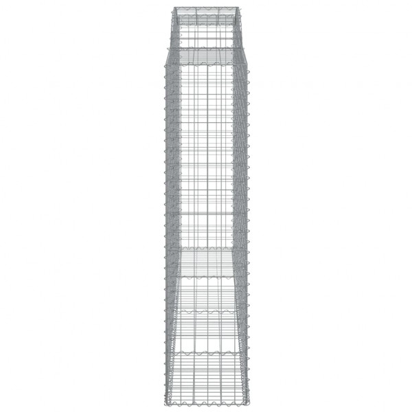 Cestos gabião arqueados 5pcs 300x50x200/220cm ferro galvanizado M 5