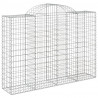 Cestos gabião arqueados 25pcs 200x50x140/160 ferro galvanizado 3
