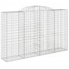 Cestos gabião arqueados 5pcs 300x50x180/200cm ferro galvanizado 3