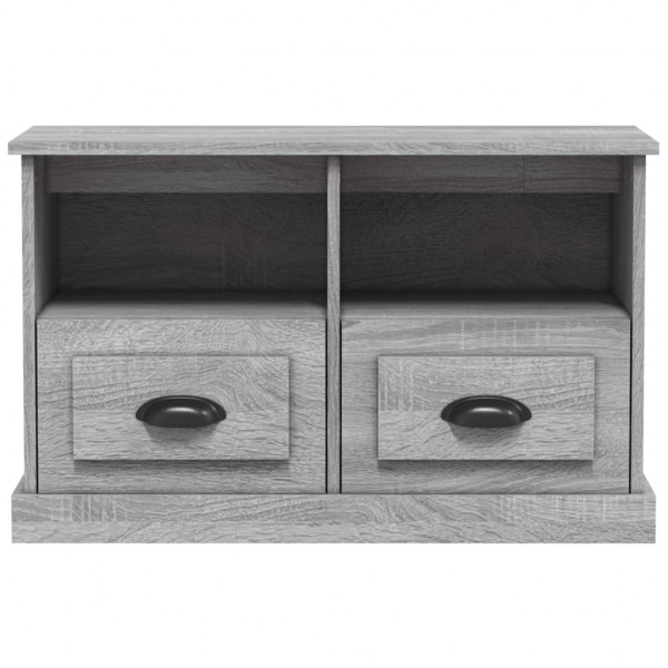 Mueble para TV madera contrachapada gris Sonoma 80x35x50 cm M 5