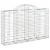 Cestos gabião arqueados 20 pcs 200x30x120/140 ferro galvanizado 3