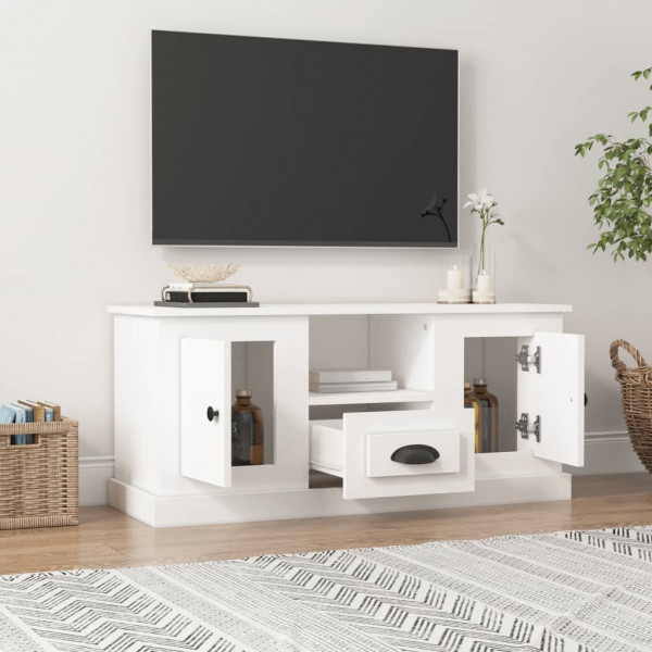 Móvel de TV 100x35.5x45 cm derivados de madeira branco M 3