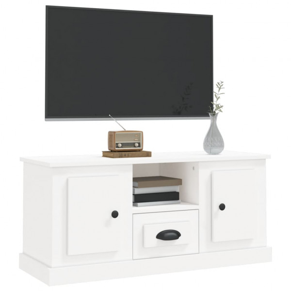 Móvel de TV 100x35.5x45 cm derivados de madeira branco M 4