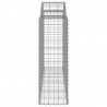 Cestos gabião arqueados 9pcs 200x50x120/140cm ferro galvanizado 5