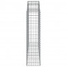Cestos gabião arqueados 18 pcs 200x50x160/180 ferro galvanizado 5