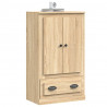 Aparador de madera contrachapada roble Sonoma 60x35.5x103.5 cm 4