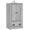 Aparador de madera contrachapada gris Sonoma 60x35.5x103.5 cm 5