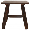 Mesa auxiliar madera maciza abeto 49x49x50 cm 4