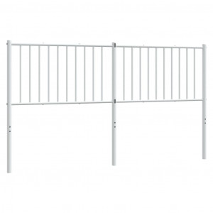 Cabeceira de cama 160 cm metal branco H
