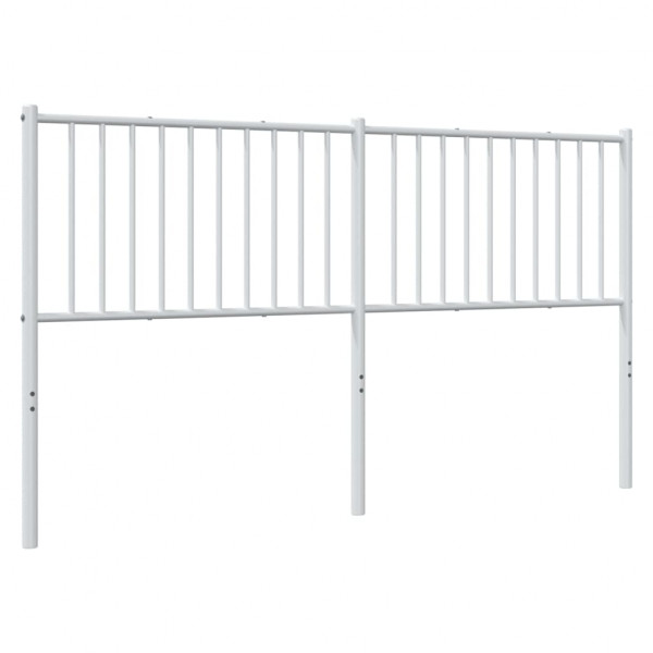 Cabeceira de cama 160 cm metal branco M 5