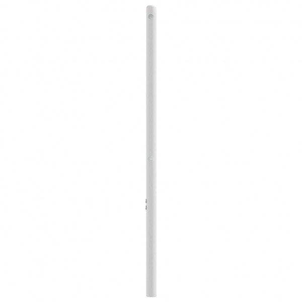 Cabecero de metal blanco 75 cm M 3