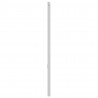 Cabecero de metal blanco 75 cm 3