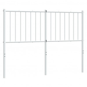 Cabeceira de cama 120 cm metal branco H