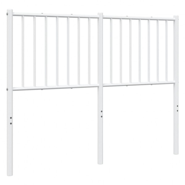 Cabeceira de cama 120 cm metal branco M 5