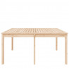 Mesa de jardim 159.5x82.5x76 cm madeira de pinho maciça 5