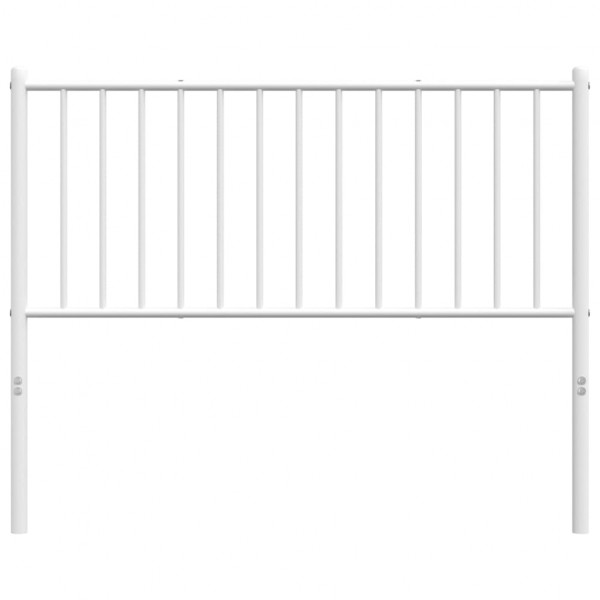 Cabeceira de cama 107 cm metal branco M 5